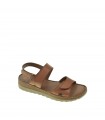 SANDALIA PLANA LAURA AZANA CAMEL