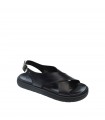 SANDALIA PLANA Walkflex NEGRO
