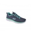 DEPORTIVO MUJER SKECHERS GRIS