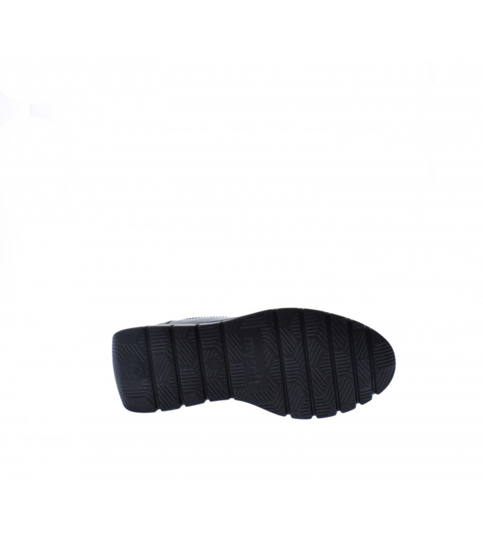 MOCASIN MUJER MYSOFT NEGRO