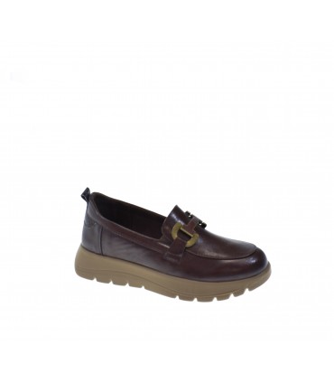 MOCASIN MUJER MYSOFT MARRON