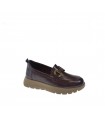 MOCASIN MUJER MYSOFT MARRON