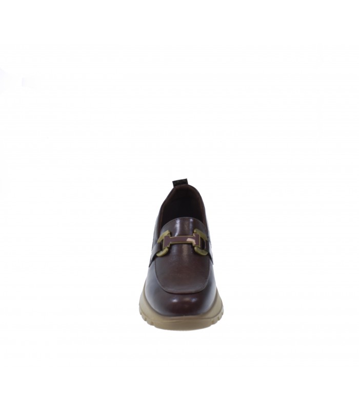 MOCASIN MUJER MYSOFT MARRON
