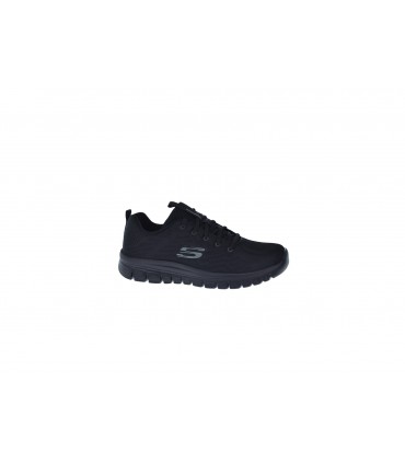 DEPORTIVO MUJER SKECHERS NEGRO