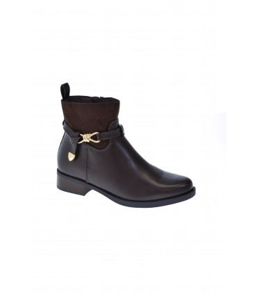 BOTIN MUJER MARIA MARE MARRON