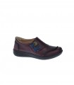 ZAPATO PLANO LAURA AZANA BURDEOS
