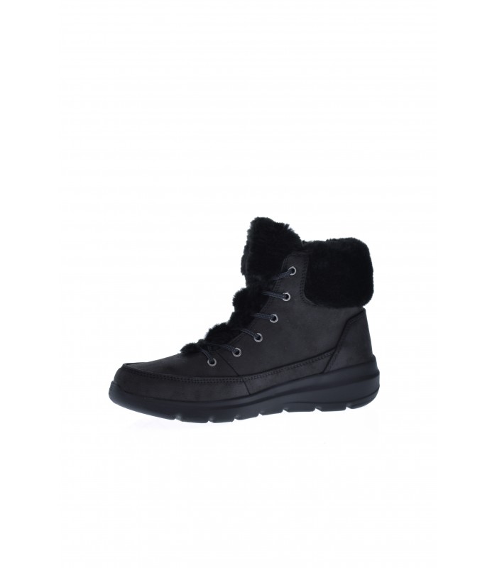 BOTIN MUJER SKECHERS NEGRO