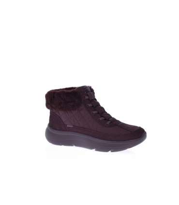 BOTIN MUJER SKECHERS BURDEOS