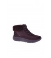 BOTIN MUJER SKECHERS BURDEOS