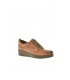 ZAPATO CUÑA THE HAPPY MONK CUERO
