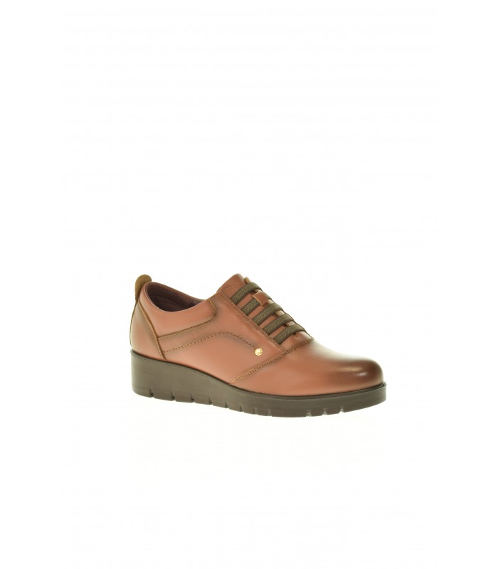 ZAPATO CUÑA THE HAPPY MONK CUERO