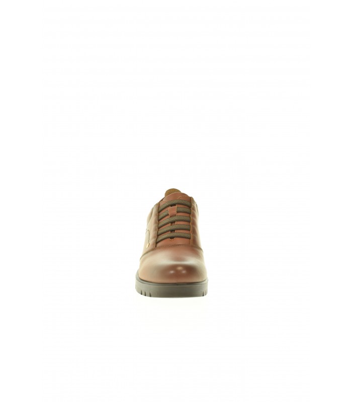 ZAPATO CUÑA THE HAPPY MONK CUERO