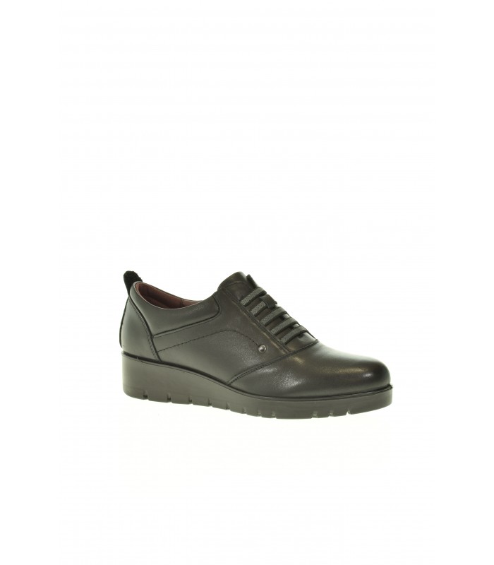 ZAPATO CUÑA THE HAPPY MONK NEGRO