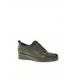 ZAPATO CUÑA THE HAPPY MONK NEGRO