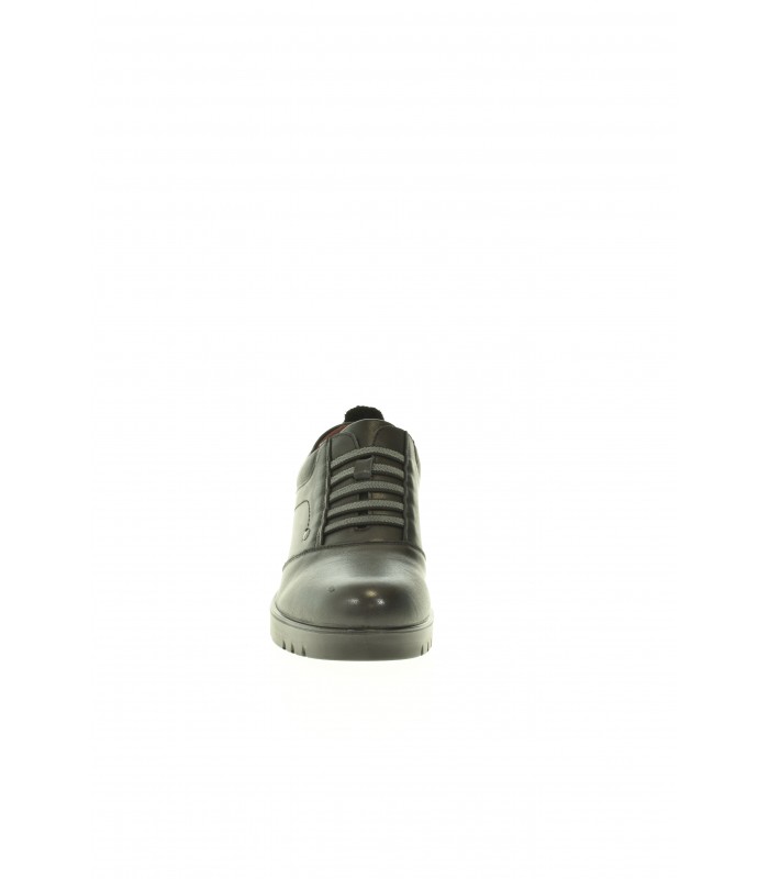 ZAPATO CUÑA THE HAPPY MONK NEGRO