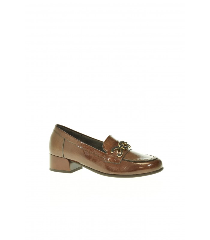 ZAPATO TACON PITILLOS CUERO