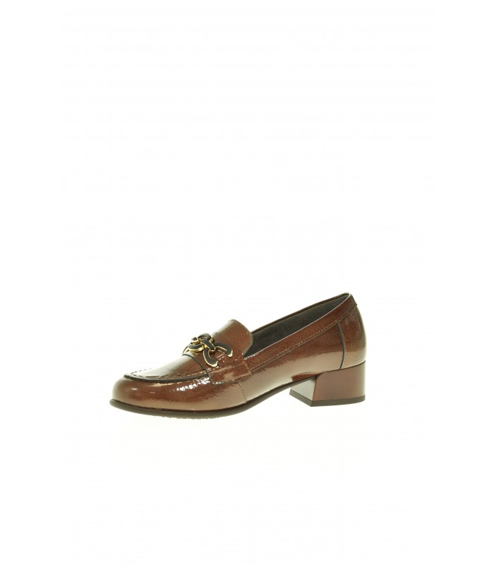 ZAPATO TACON PITILLOS CUERO