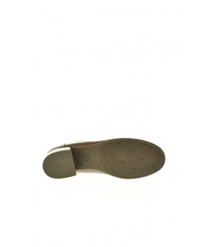 ZAPATO TACON PITILLOS CUERO