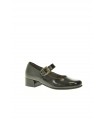 ZAPATO TACON PITILLOS NEGRO