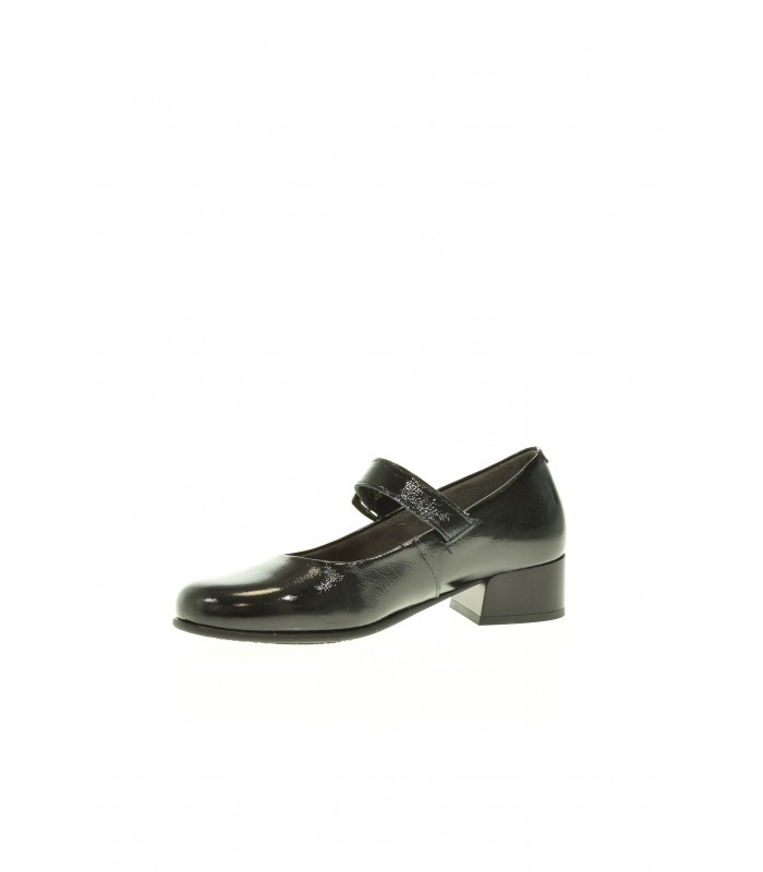 ZAPATO TACON PITILLOS NEGRO