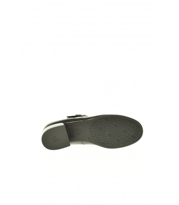 ZAPATO TACON PITILLOS NEGRO