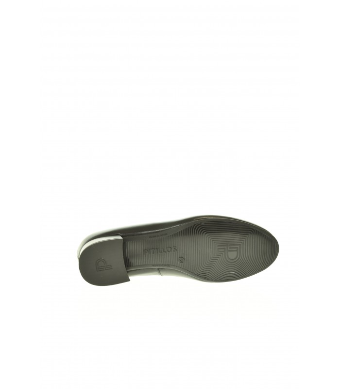 ZAPATO TACON PITILLOS NEGRO