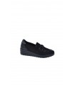 MOCASIN MUJER AMARPIES NEGRO