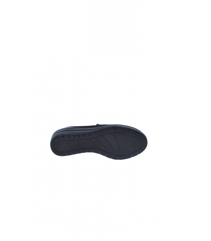 MOCASIN MUJER AMARPIES NEGRO