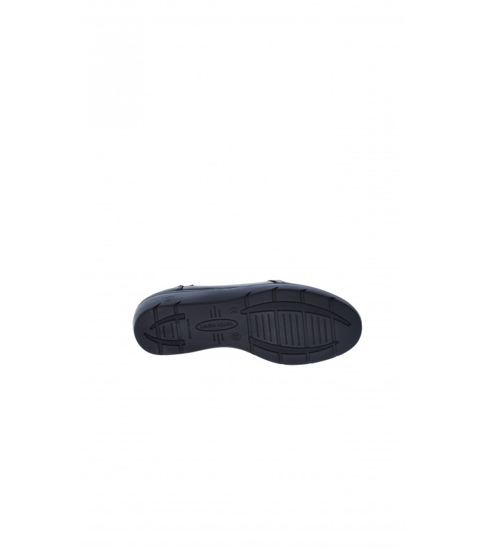 ZAPATO CUÑA LAURA AZANA NEGRO