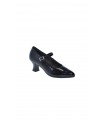 ZAPATO TACON PITILLOS NEGRO