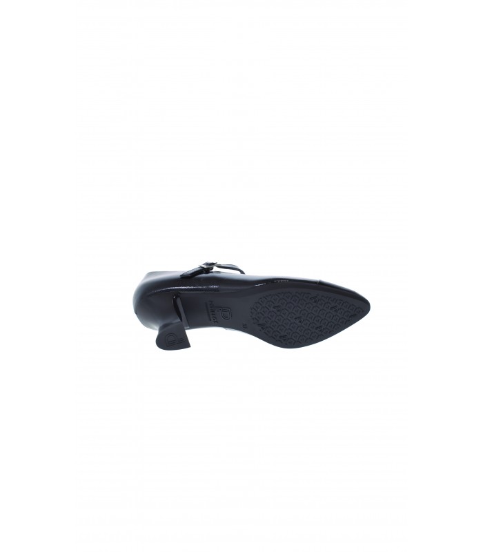 ZAPATO TACON PITILLOS NEGRO