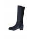 BOTA MUJER VALERIAS NEGRO