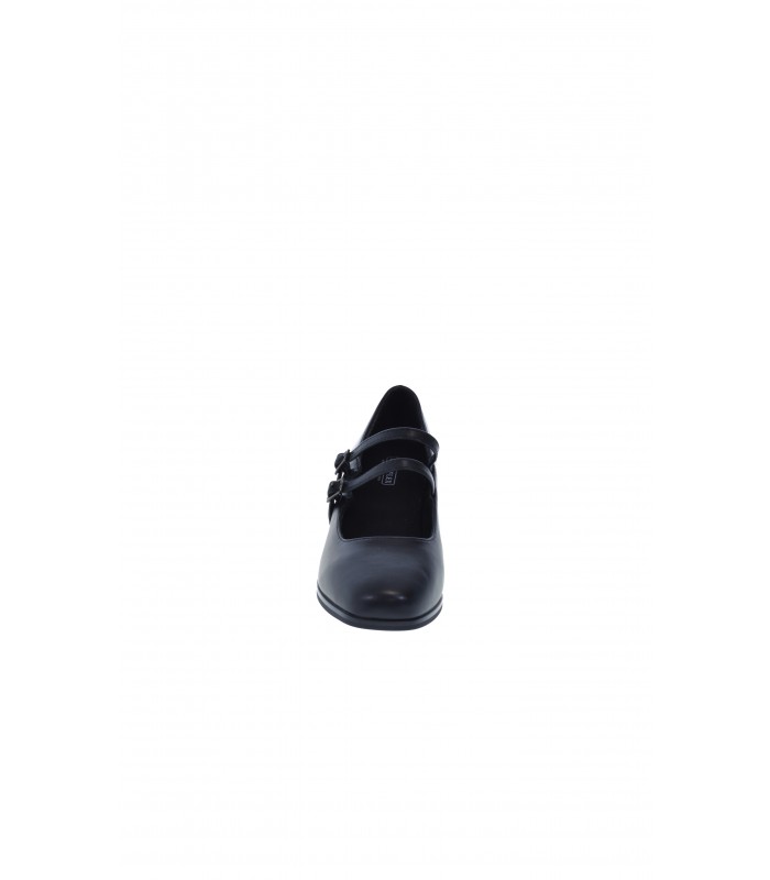 ZAPATO TACON HISPAFLEX NEGRO