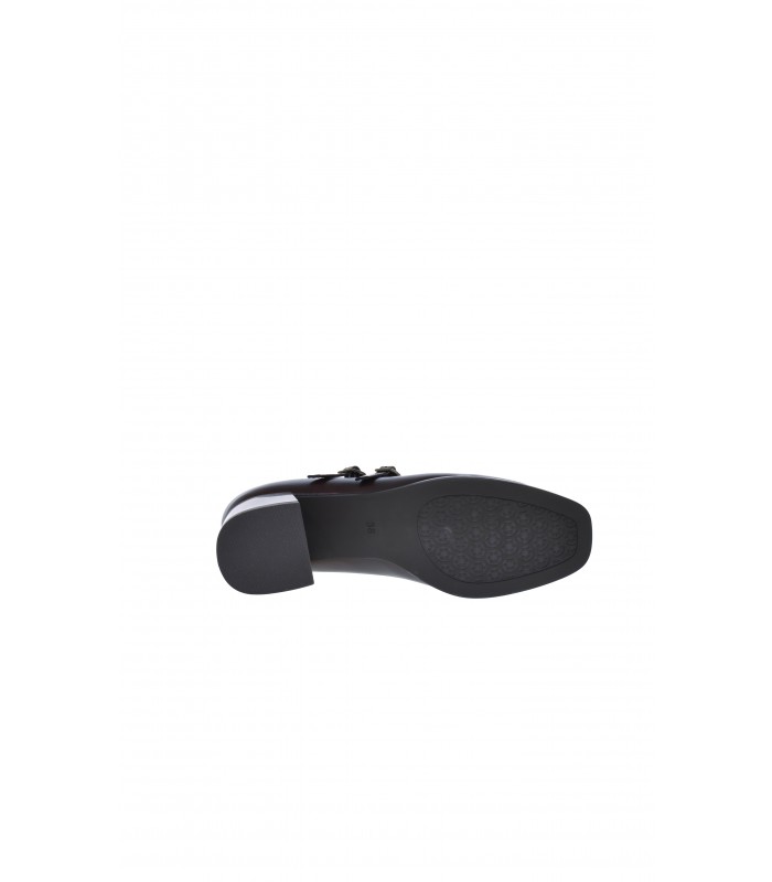 ZAPATO TACON HISPAFLEX MARRON