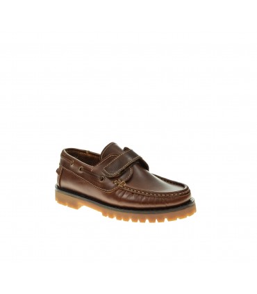 ZAPATO NIÑO MOTESA MARRON