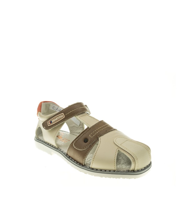 SANDALIA NIÑO GUANTITOS BEIGE