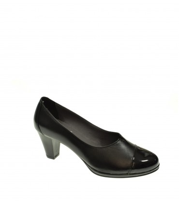 ZAPATO TACÓN DUENDY NEGRO