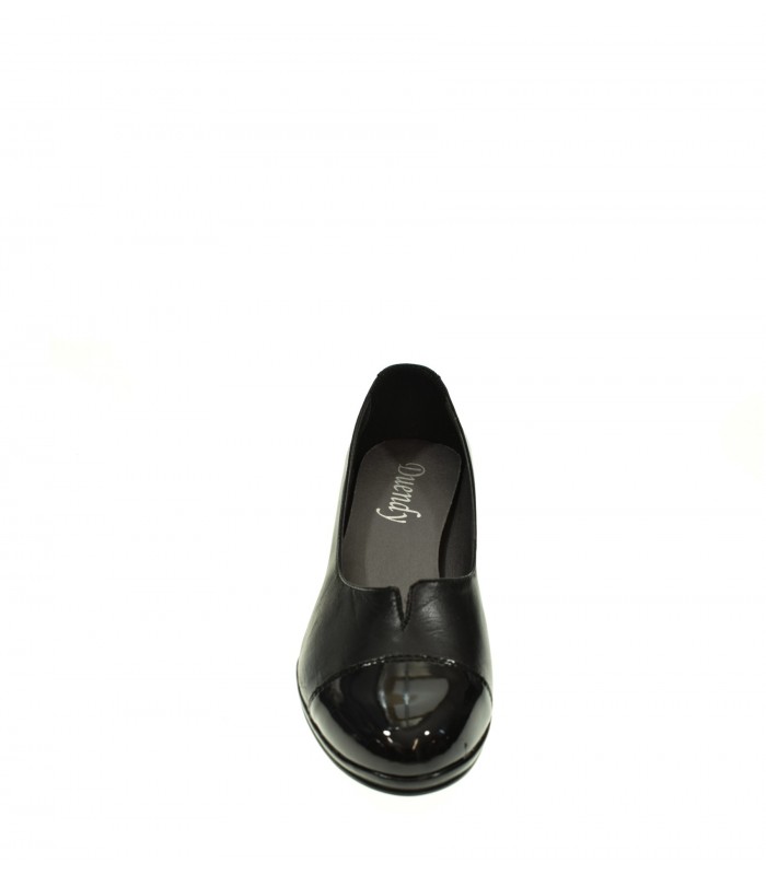 ZAPATO TACÓN DUENDY NEGRO