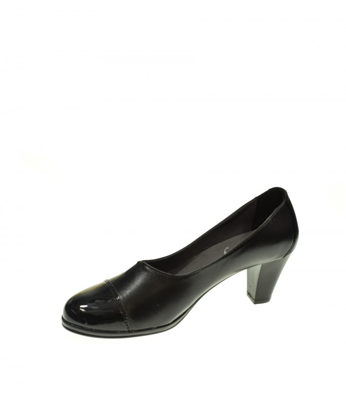 ZAPATO TACÓN DUENDY NEGRO