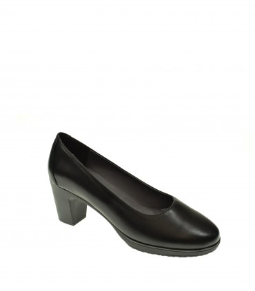 ZAPATO TACÓN DUENDY NEGRO