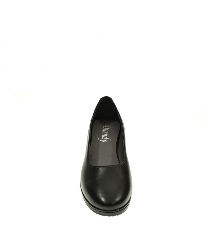 ZAPATO TACÓN DUENDY NEGRO