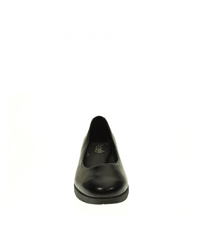 ZAPATO CUÑA DUENDY NEGRO