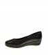 ZAPATO CUÑA DUENDY NEGRO