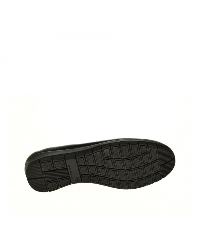 ZAPATO CUÑA DUENDY NEGRO