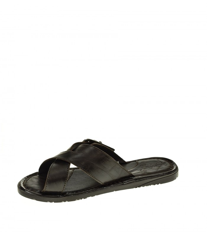 SANDALIA HOMBRE SKUT MARRON
