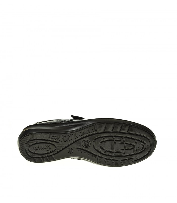 ZAPATO PLANO LUISETTI NEGRO