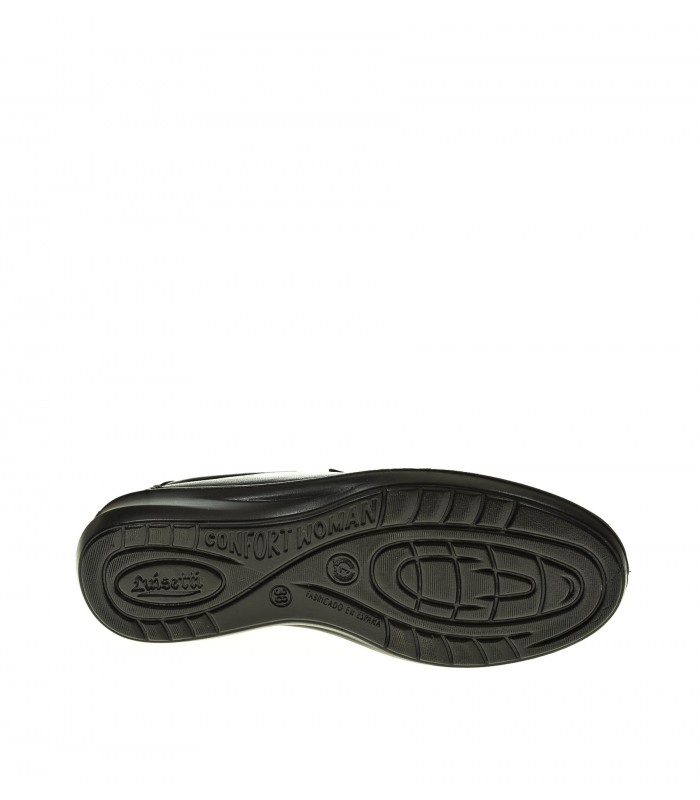 MOCASIN MUJER LUISETTI NEGRO