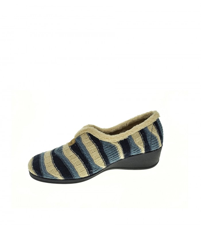 ZAPATILLAS SEÑORA PINTURINES AZUL