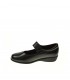 ZAPATO CUÑA DUENDY NEGRO