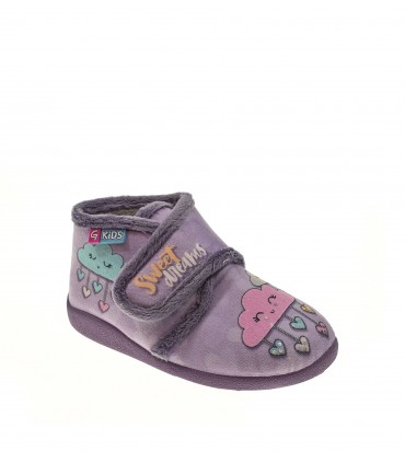 ZAPATILLAS NIÑA GARZON LILA